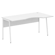 Стол прямой СА-1P(R) Белый/Белый 1600х900х755 IMAGO PLUS