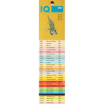 Бумага IQ 'Color intensive' А4, 80г/м2, 500л. (солнечно-желтый)