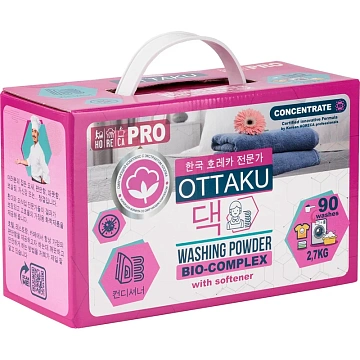 Порошок стиральный-кондиционер Ottaku Bio-Complex 2в1, 2.7кг