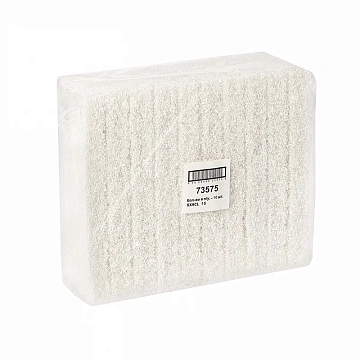 Ручной пад Hq Profiline 25х12х2см, мягкий белый, 73575