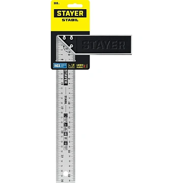 Угольник столярный, STAYER 300 мм, Professional (3431-30)