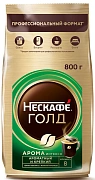 Кофе Нескафе Gold Aroma Intenso растворимый сублимированный с добавлением натурального жареного моло
