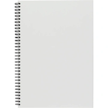 Бизнес-тетрадь 100л,кл,А4,LightBook,спираль,обл.синий,блок белый 70г/м