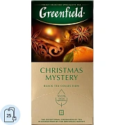 Чай GREENFIELD 'Christmas Mystery' черный, 25 пакетиков в конвертах по 1,5 г, 0434-10