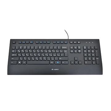 Клавиатура Logitech K280e черный USB (920-005215)