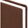 Ежедневник датированный 2026 А5+ VELVET Коричневый 3-123/03