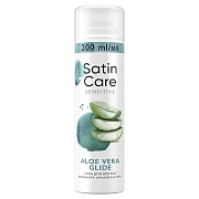 Гель для бритья женский Satin Care с алоэ вера для чувствительной кожи, 200мл