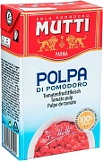 Томаты Mutti резаные кубиками в томатном соке, 500г