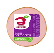 Колбаса Мясной дом Бородина докторская, 400г