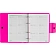 Ежедневник недатированный ATTACHE Digital розовый,А5, 272стр., на кольцах
