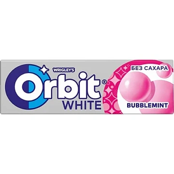 Жевательная резинка Orbit Bubblemint, 10шт