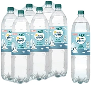 Вода детская ФрутоНяня питьевая негазированная, 1.5л x 6 шт