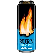 Напиток энергетический Burn Манго, 449мл