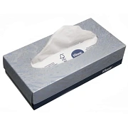 Косметические салфетки Kimberly-Clark Kleenex 100шт, 21.5х18.6см, 2 слоя, белые