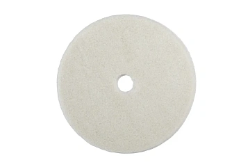Круглый пад Эконом 43см, белый, для полировки