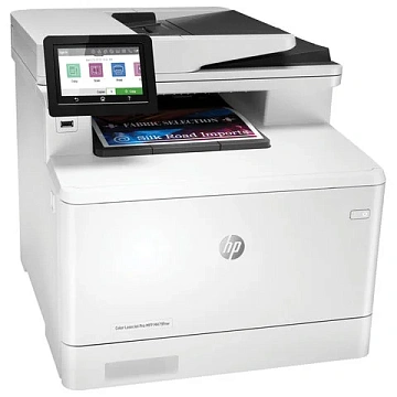 МФУ лазерное ЦВЕТНОЕ HP Color LaserJet Pro M479fnw '4 в 1', А4, 27 стр./мин., 50000 стр./мес., АПД,