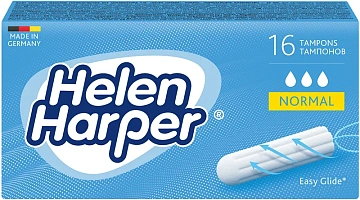 Тампоны Helen Harper безапликаторные Normal, 16шт