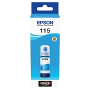 Чернила EPSON 115 (C13T07D24A) для СНПЧ L8160/L8180, голубые, объем 70 мл, ОРИГИНАЛЬНЫЕ