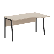 Стол прямой СА-2P(R) Мокачино/Антрацит 1400х900х755 IMAGO PLUS