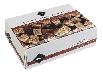 Сахар Rioba 1кг, тростниковый