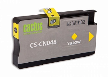 Картридж струйный Cactus CS-CN048, №951XL, 26мл, желтый