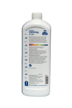 Моющее средство для стекол Dolphin Crystal D019, 1л, для мытья всех стеклянных и зеркальных поверхностей