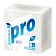 Салфетки сервировочные Protissue C184, 24х24см, белые, 1 слой, 100шт
