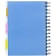Бизнес-тетрадь 140л,кл,А5,SPIRAL BOOK Синий,евроспир,обл.пласт,раздел.84113