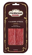 Салями Рублевский Лучеза сырокопченая нарезка, 70г