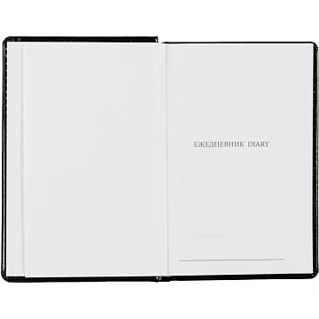 Ежедневник недатированный черн, А6, 100x150, 320стр, Agenda