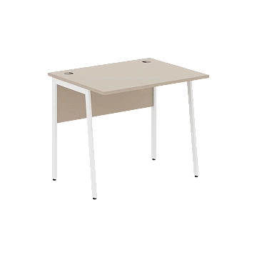 Стол прямой СП-1P Мокачино/Белый 900х720х755 IMAGO PLUS