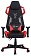 Кресло игровое Cactus CS-CHR-090BLR черный/красный эко.кожа/сетка крестов. нейлон
