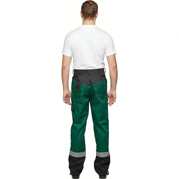 Костюм летний муж л21-КБР зел/чер(р.64-66) 170-176 (серия Л)