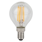 Лампа светодиодная филаментная Osram E14 Led 5Вт шар теплый свет