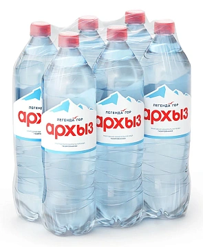 Вода минеральная Легенда Гор Архыз газ ПЭТ 1,5л