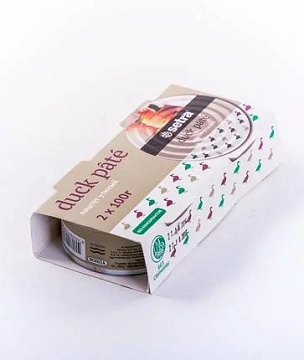 Паштет Мясные консервы Setra  HALAL утиный, 100г