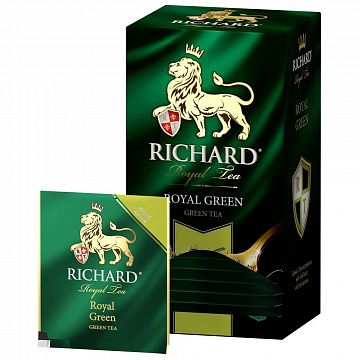 Чай Richard Royal Green зелен., 25 пак