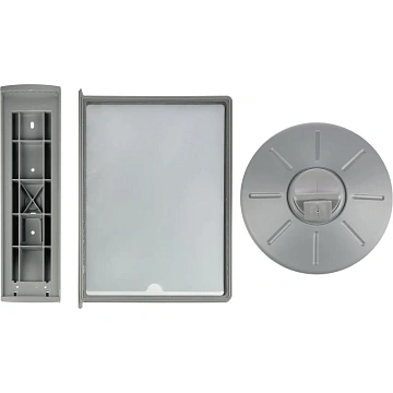 Демосистема настольная А4, 10 панелей, серый