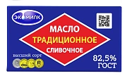 Масло сливочное Экомилк Традиционное ГОСТ 82.5%, 160г