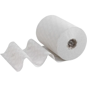 Бумажные полотенца Kimberly-Clark Scott Essential 1 слой, рулон 190м, белые, 6695