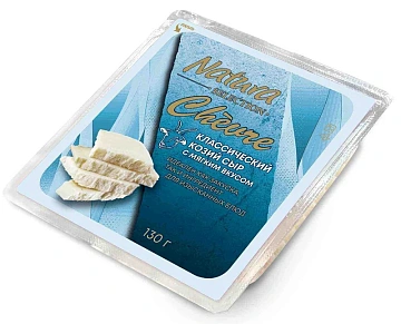Сыр Natura selection Chevre козий кусок 50%, 130г