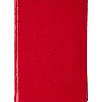 Ежедневник недатированный А5+, 136л,  IDEAL NEW   красный  3-122/06