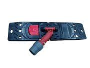 Держатель мопов Eco-Force 40см, пластик серый/красный, карман, 32H/9