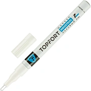 Маркер лаковый Topfort Industrial 2 мм белый