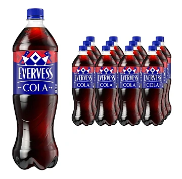 Напиток Evervess Cola газированный, 1л