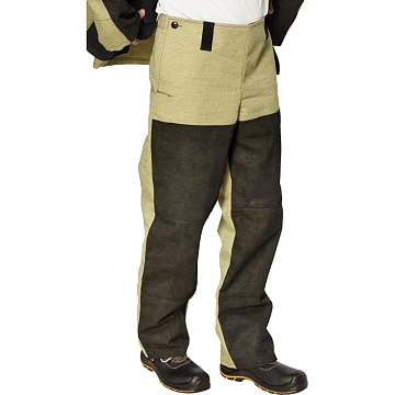 Костюм сварщика брезент+спилок КБР (арт.КС09) 52-54/170-176