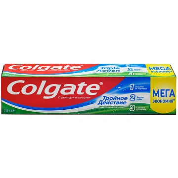 Зубная паста Colgate тройное действие, 150мл