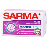 Мыло хозяйственное 140 г, SARMA 'Против пятен', 11150