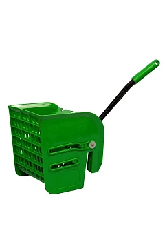 Тележка уборочная Vclean 20л, зеленая, с отжимом, IN0671
