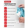 Салфетка хозяйственная Officeclean Стандарт 30х30см, микрофибра, 1шт
